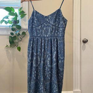 LOFT Lace Dress size 0P